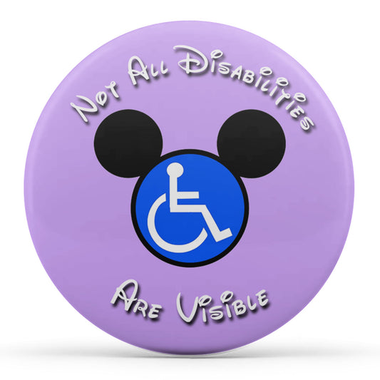 Not All Disabilities Are Visible (Purple)