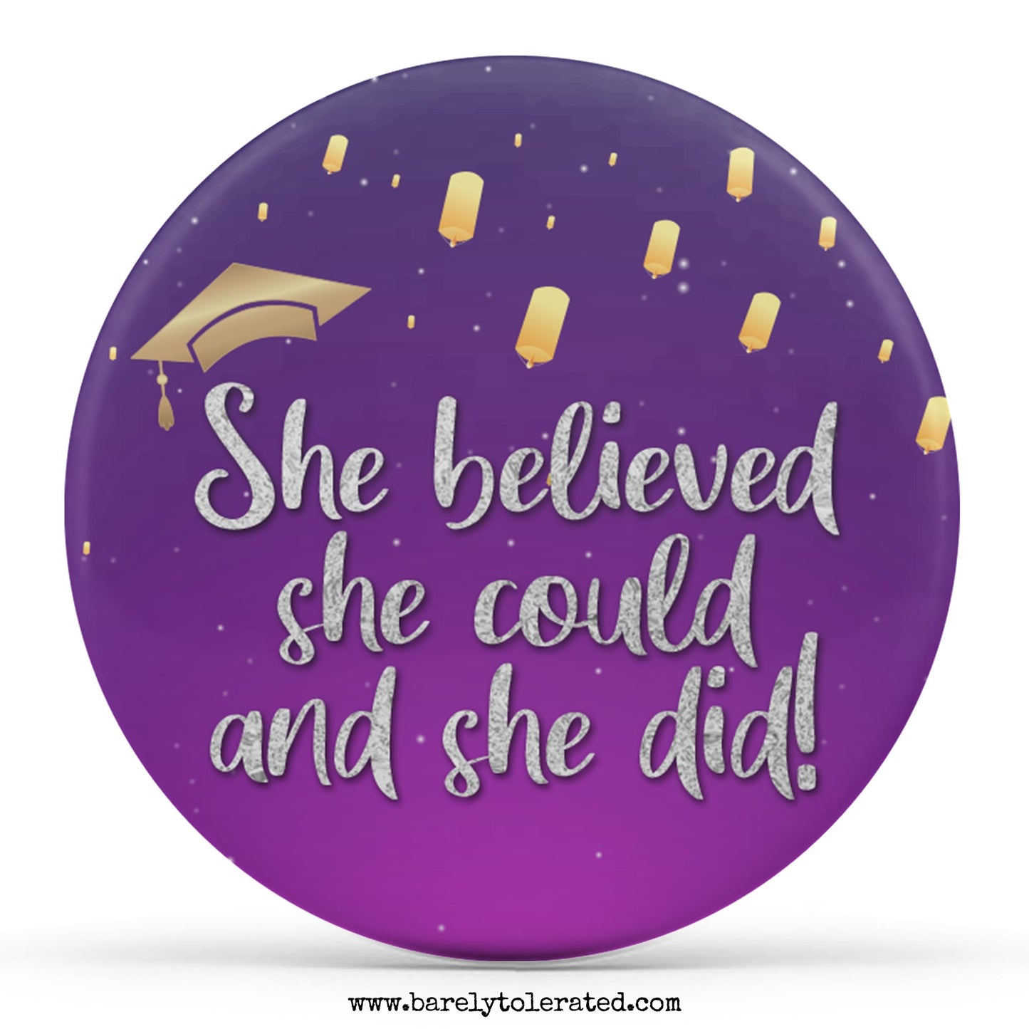 She Believed She Could And She Did!