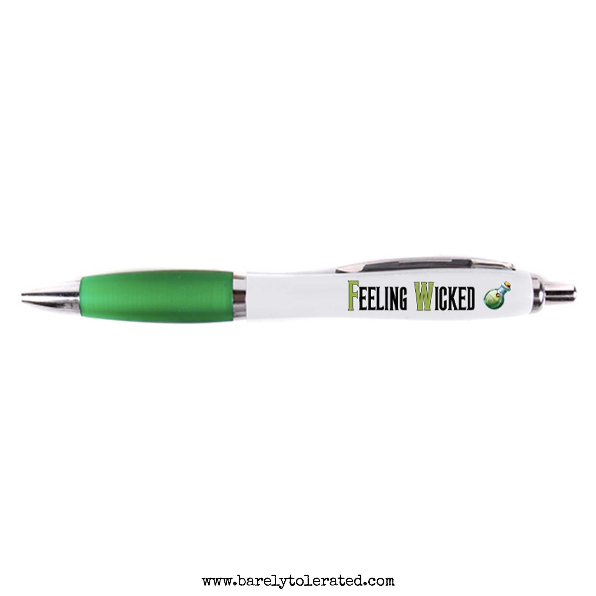 Feeling Wicked Notepad Feeling Wicked Pen | Barely Tolerated Designs